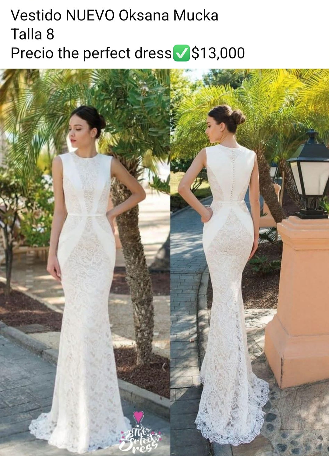 Vestido NUEVO Oksana Mucka 4263