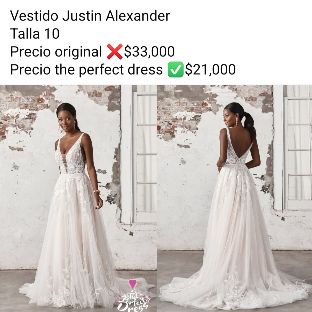 Vestido Justin alexander
